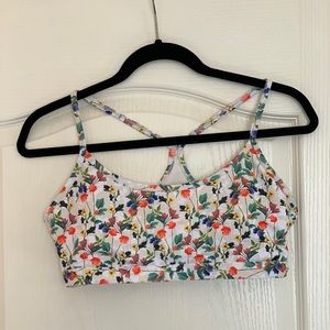 Floral Sports Bra